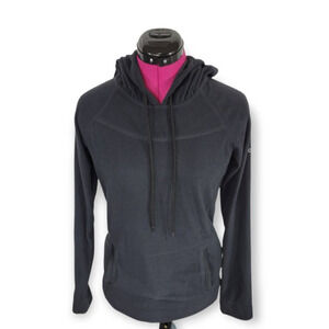 Columbia Sportswear Womens‎ Black Fleece Pullover Hooded Sweatshirt